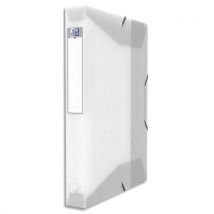 Chemise 3 rabats et élastique Hawaï dos formé 4 cm polypropylène translucide 7/10e - incolore