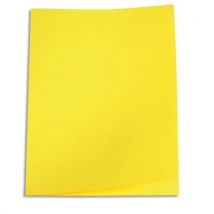 Paquet de 100 chemises 1er prix - carte recyclée 180 grammes - coloris jaune