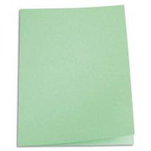 Paquet de 250 sous-chemises en papier recyclé 60 grammes - coloris vert
