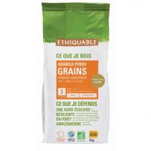 Café grain bio Ethiquable - paquet de 1kg