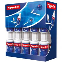 Blanc couvrant Tippex rapid -flacons 20 ml - pack 15+5