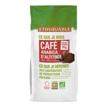 Café arabica d'altitude du Pérou moulu Bio Etiquable - paquet de 1Kg