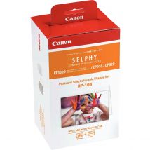 Canon RP-108 - kit cassette à ruban d'impression + papier - pour SELPHY CP1000, CP1200, CP1300, CP820, CP910