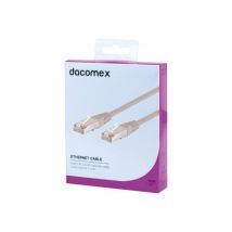 DACOMEX Cordon RJ45 CAT. 6 F/UTP gris - 10 m