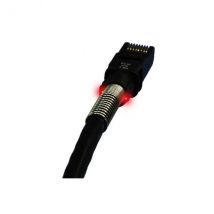 PATCHSEE Cordon RJ45 catégorie 6A U/FTP LSOH noir - 25 m