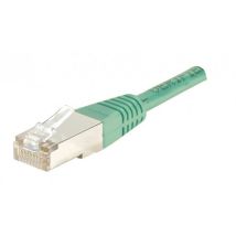 Cordon RJ45 catégorie 5e F/UTP vert - 0,5 m