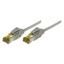 Cordon RJ45 sur câble catégorie 7 S/FTP LSOH snagless gris - 5 m