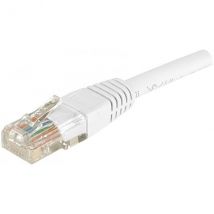 Connect 853964 câble de réseau blanc 2 m cat5e u/utp (utp)