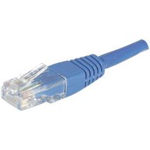 Cordon RJ45 catégorie 6 U/UTP bleu - 3 m