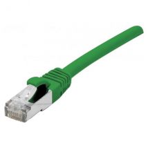 Cordon RJ45 catégorie 6 F/UTP LSOH snagless vert - 25 m