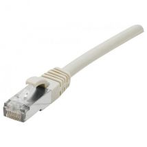 Cordon RJ45 catégorie 6 S/FTP LSOH snagless gris - 3 m