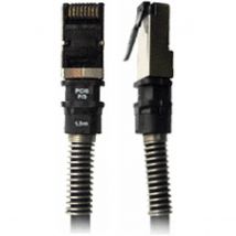 Patchsee 7.9m cat6 a ftp câble de réseau noir 7,9 m cat6a
