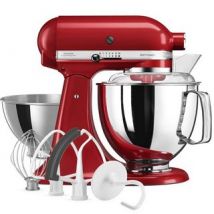KitchenAid Artisan Robot Pâtissier À Tête Inclinable 4,8 l - Avec Accessoires