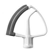 KitchenAid Batteur Plat À Bord Flexible Pour Robots Pâtissiers À Tête Inclinable De Taille Moyenne