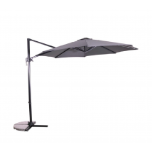 Zweefparasol Libra - Grijs - Ø3 Meter - Lesli Living