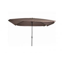 Stokparasol Libra - Taupe - 2 x 3 Meter - Lesli Living