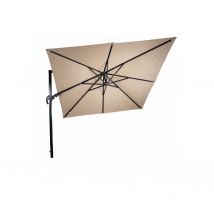 Zweefparasol VirgoFlex - Ecru - 3 x 3 Meter - Lesli Living