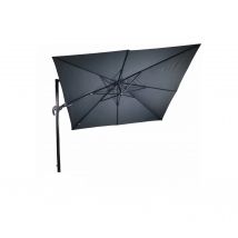 Zweefparasol VirgoFlex - Grijs - 3 x 3 Meter - Lesli Living