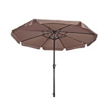 Parasol Libra - Taupe - Ø 3,5 Meter - Lesli Living