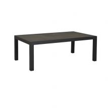 Salontafel Atlanta - Aluminium - Antraciet - Qopps