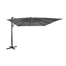 Zweefparasol Taurus - Grijs - 3 x 4 Meter - Lesli Living