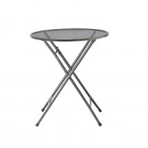 Kettler - Balkonklaptafel - Streckmetaal - Antraciet - Rond - ø60 cm - Engarden