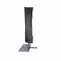 Beschermhoes Zweefparasol - Deluxe zwart - Lesli Living