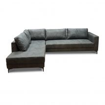 Bank Julius - Preston Stof - Antraciet - Loungebank - WGXL Collection 3zits + Lounge