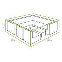 Beschermhoes Loungeset 250 - 10880/05054 - Outdoor Covers
