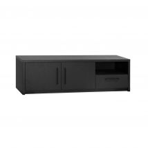 TV-Meubel Broadway - 170 cm -Meubelpanelen - Noir - Maxfurn