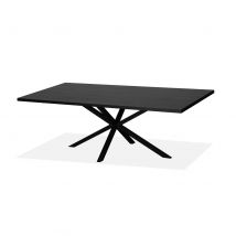 Eettafel Broadway - 160 cm - Lamulux - Noir - Maxfurn