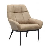 Fauteuil Loek - Microvezel - Truffle - MxSofa