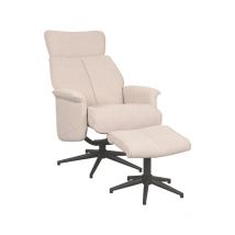 LABEL51 Fauteuil Verdal - Hocker optioneel Ja