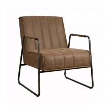 Fauteuil Santo - Miami Leer - Bruin - Tower Living