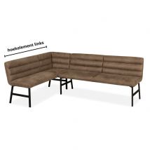 Eetkamerbank Bowie - Hoekelement - Microvezel - MXSofa Links