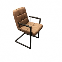 Eetkamerstoel Aaron - Zorro - Taupe - MxSofa