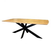 Eettafel Mason - Acaciahout - Swiss Deens ovaal - 260 cm - WGXL Collection