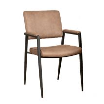 Eetkamerstoel Bodie - Microvezel - Taupe - MxSofa