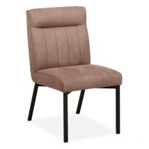 Eetkamerstoel Jagger - Taupe - Microvezel - MXSofa