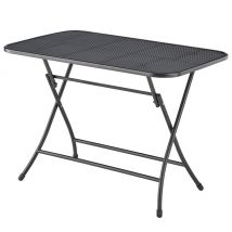 Kettler - Klaptafel - Streckmetaal - Antraciet - Rechthoek - 110 cm - Engarden