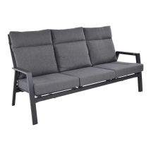 Tuinbank Exome - 3zitsbank - Aluminium - Antraciet - Qopps