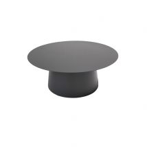 Koffietafel Okios - 90 cm - Aluminium - Rond - Qopps