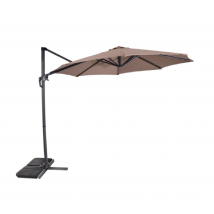 Zweefparasol Libra - Taupe - Ø3 Meter - Lesli Living
