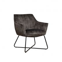 Fauteuil Monte - Velvet - Groen - Tower Living