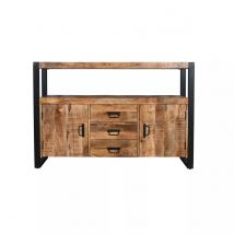 Dressoir Paul - Mangohout - 135 cm - WGXL Collection