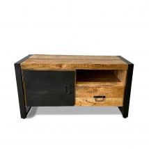 TV Kast Marlous - Mangohout - 105 cm - WGXL Collection