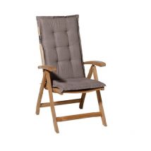 Tuinkussen Basic - Taupe - Hoge rug - Madison