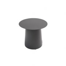 Koffietafel Okios - 45 cm - Antraciet - Rond - Qopps