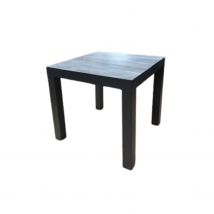 Bijzettafel Dolfi - Keramiek - Vierkant - 50 cm - Qopps