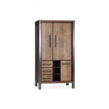 Broodkast Kinga - Lamulux - Old teak - Maxfurn
